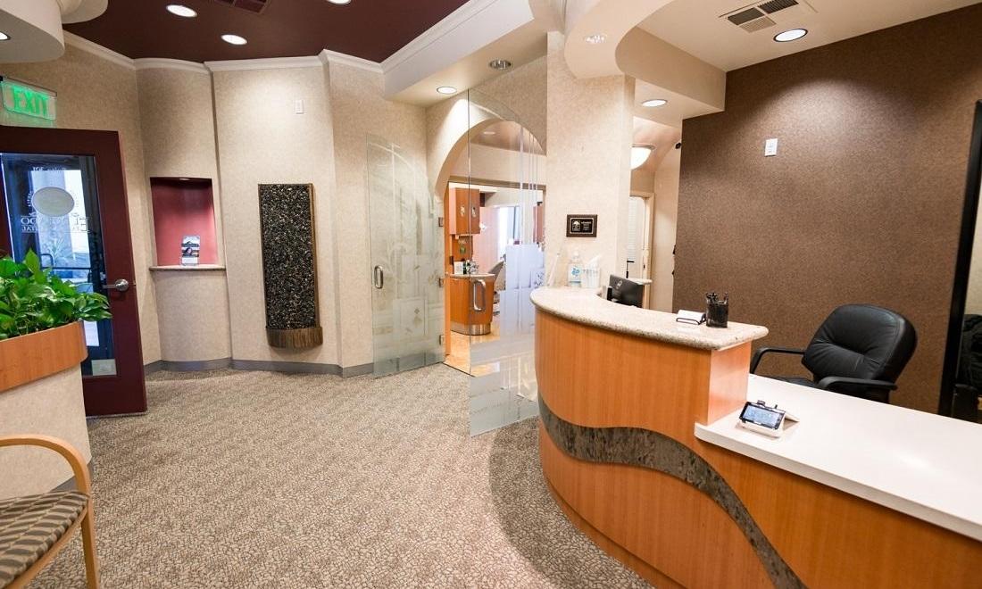 front desk at el dorado family dental